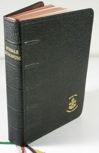 Missale Romanum 12 (no 2392) Editio Iuxta Typicam Benziger Brothers 1962 Vg Cond