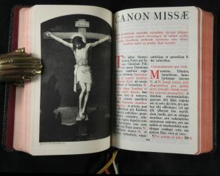 Missale Romanum 12 (No 2392) Editio Iuxta Typicam Benziger Brothers 1962 VG Cond 3