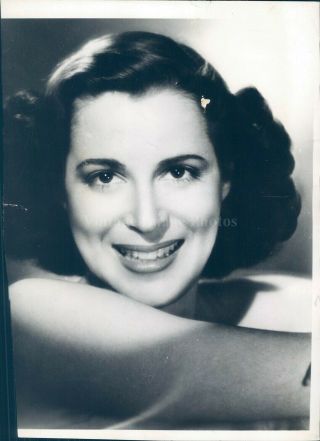 1941 Photo Kitty Carlisle Actress Singer Celebrity Arts Panelist 7x9