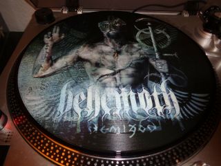 Behemoth ‎– Demigod.  Org,  2004.  Regain.  Picture Disc,  Very Rare