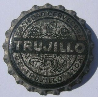 Trujillo Beer Bottle Cap; 1935 - 56; Trujillo,  Peru; Cork