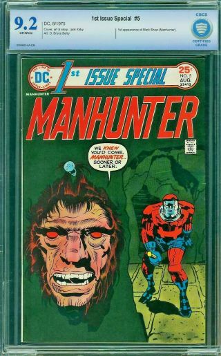 Manhunter 1st Issue Special 5 Cbcs 9.  2 Jack Kirby Bruce Berry 1975 Cgc