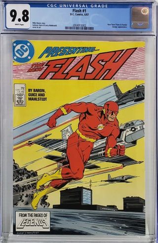 The Flash 1 (1987) Cgc 9.  8 002