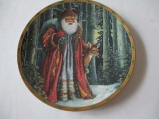 Lenox Magic Of Christmas 8 1/2 " Plate By Lynn Bywaters Homeward Bound A1755