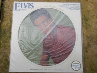 Elvis Presley - A Legendary Performer Volume 3 Picture Disc,  Book Ex /