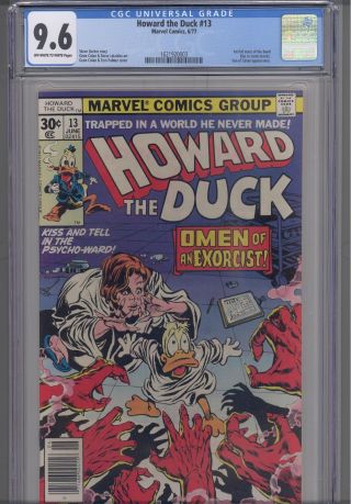 Howard The Duck 13 Cgc 9.  6 2nd Kiss App :new Case