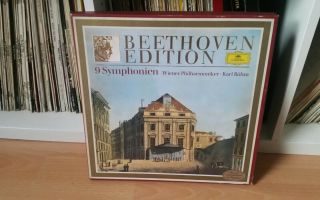 Dg 2721 154 - Beethoven - The 9 Symphonies Bohm Vpo 8 Lp Record Box Set