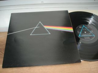 Pink Floyd Dark Side Of The Moon A5/b5 Audio 1970s Uk Lp