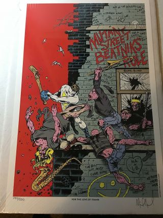 1993 For The Love Of Frank Madman Lithograph Allred Signed Numbered 195/500 2