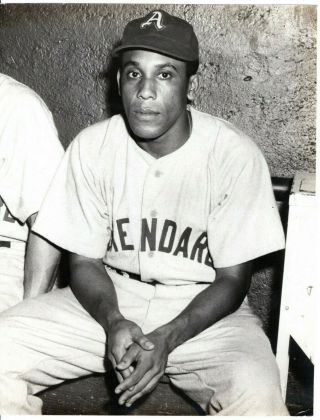 1954 Orig Baseball Photo Cuban Player Asdrubal Baro Almendares Bbc