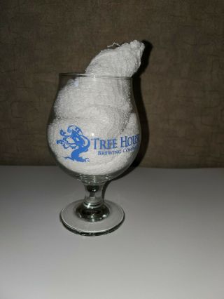 Tree House Brewing Rare Release Blue Tulip Glass