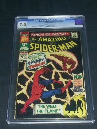 Spider - Man Annual 4 Marvel Comics 11/67