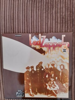 Led Zeppelin Ii 2 1969 Uk Atlantic Plum Label Vinyl Lp German Press