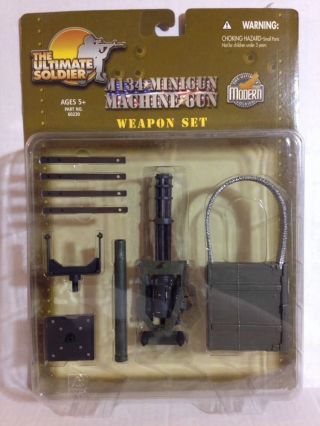 M134 Minigun Machine Weapon Set Ultimate Soldier 21st Century G.  I.  Joe 12 " 1:6