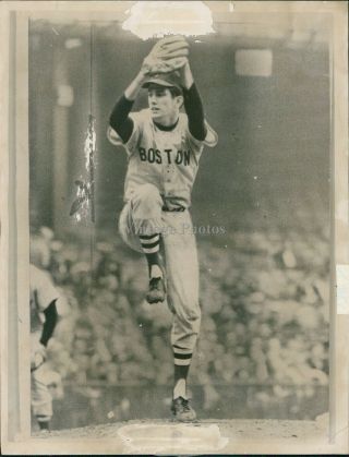 1967 Press Photo Sports Billy Rohr Pitcher Major League Baseball Red Sox 7x9