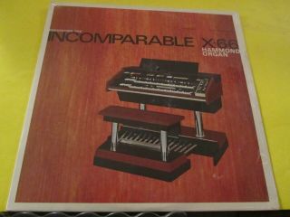 Vhtf Lp Ken Nordine Presenting The Incomparable X - 66 Hammond Organ Rca