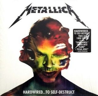 Metallica Hardwired.  To Self - Destruct Vinyl Record Lp Blackened 2016