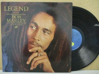 Bob Marley & Wailers Legend The Best Of/greatest Hits Lp (1984 Vinyl Ex, ) Reggae