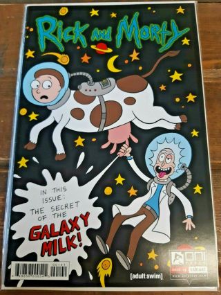 Rick And Morty 1 Ryan Galaxy Variant 1:30 Cover C Oni Press 1st Print