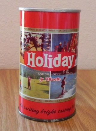 Holiday Lager Beer Can Zip Tab