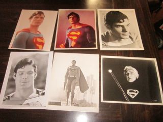 Set Of 11 Christopher Reeve Superman The Movie 8x10 Stills Photos Kidder Brando