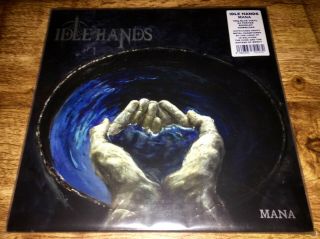Idle Hands " Mana " Lp Blue Vinyl 1st Press Visigoth Eternal Champion Chevalier