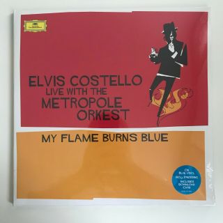Elvis Costello - Live With The Metropole Orkest My Flame Burns Blue (blue Vinyl)