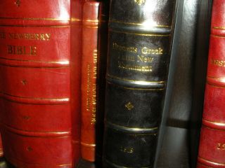 1519 Erasmus Greek Latin Testament Watchtower Research Leather Bible