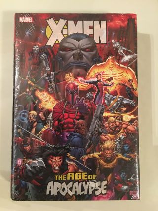 X - Men Age Of Apocalypse Omnibus Marvel Comics Wolverine Hard Cover Hc