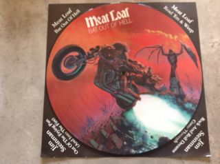 Meat Loaf Bat Out Of Hell 12 " Picture Disc - Epic - - P/p