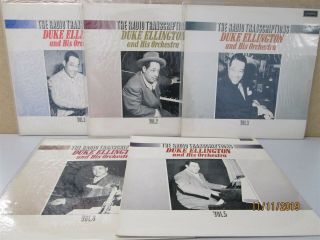 Duke Ellington - The Radio Transcriptions Vol.  1 - 5 Complete Set 5 - Lp Nm Uk Vinyl