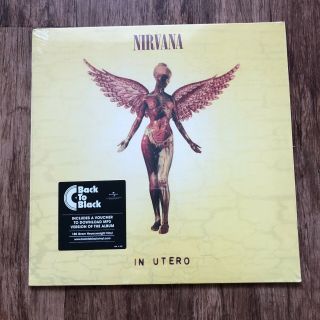 Nirvana In Utero Album Vinyl Lp