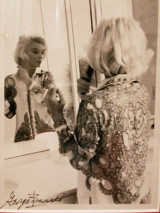 5 X 7 Photo Signed By George Barris The Last Photos Marilyn Monroe 1962
