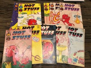 Harvey Comics Group Of 22 Hot Stuff Comics 1960 Up Stumbo