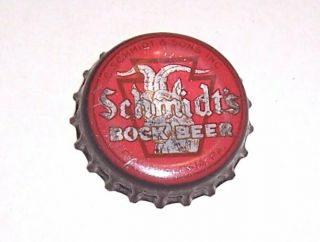 Schmidts Bock Beer Pa Tax Cork Bottle Cap - Tough Cap - Philadelphia,  Pa