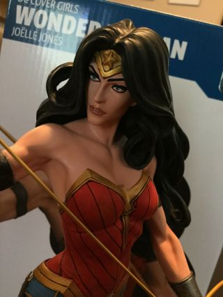Dc Cover Girls Wonder Woman By Joelle Jones Statue