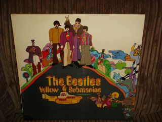 The Beatles - Yellow Submarine - Vinyl Lp Record Album - 1969 - Pcs7070 - K8
