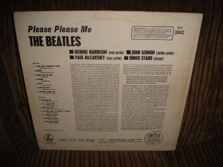 THE BEATLES - PLEASE PLEASE ME - Vinyl LP RECORD Album - 1963 - PCS3042 - K5 2