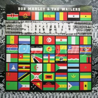Bob Marley & The Wailers ‎survival 1st Press 1979 Uk Vinyl Lp Tuff Gong