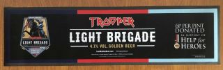 Iron Maiden Trooper Light Brigade Bar Runner - Robinsons Greater Manchester