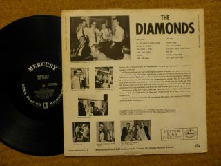 The Diamonds All Songs Rock ' n ' Roll black US Mercury 2