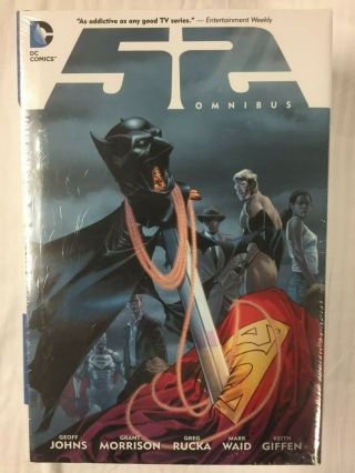 Dc Comics 52 The Fifty Two 52 Omnibus Hardcover - Oop,  Johns,  Morrison