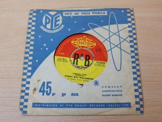 Ex Sonny Boy Williamson/lonesome Cabin/1964 Pye 7 " Single