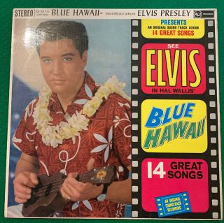 Elvis Presley/blue Hawaii Lp 1961 Living Stereo