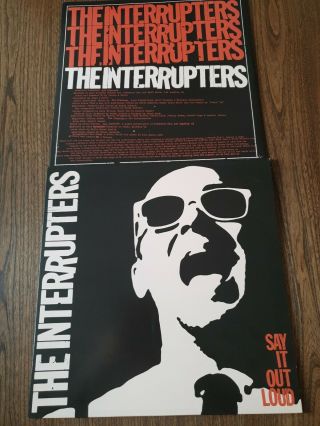 The Interrupters - Say It Out Loud.  Orange Splattered Coloured Vinyl