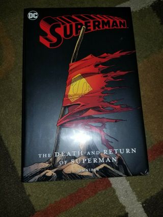 Superman The Death And Return Of Superman Omnibus Hc Dc Comic Book