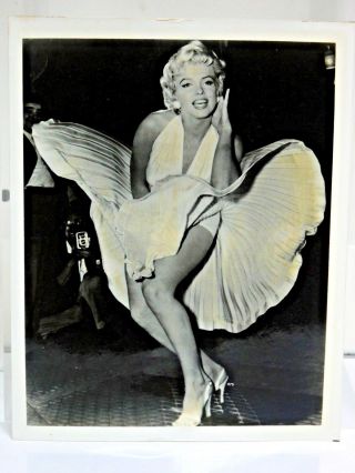 Marilyn Monroe Press Photo 1955 The Seven Year Itch Movie 8 By 10
