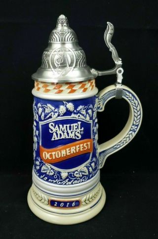 2016 Samuel Adams Octoberfest Collectible Limited Edition 0541 Beer Stein