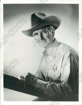 1959 Actor Ewing Mitchell Was The Sheriff On Tv Series Sky King Press Photo
