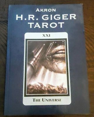 H.  R.  Giger Tarot Card Set - 22 cards,  carry bag & Book - 3